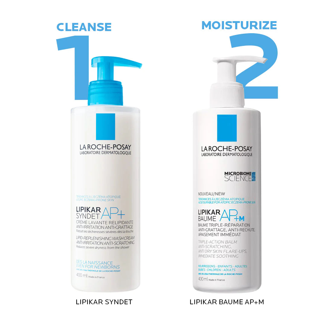 La Roche-Posay Lipikar Baume Ap+M Moisturizing for Dry and Eczema-Prone Skin 400ml