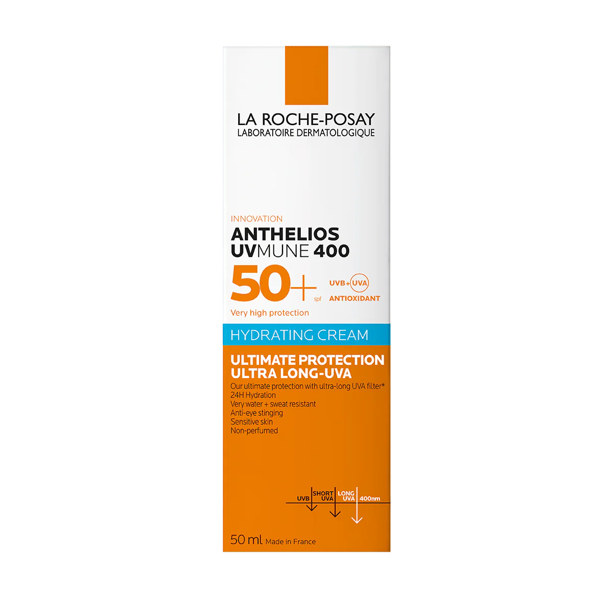 La Roche-Posay Anthelios UVMune 400 Moisturizing Sunscreen SPF50+ 50ml