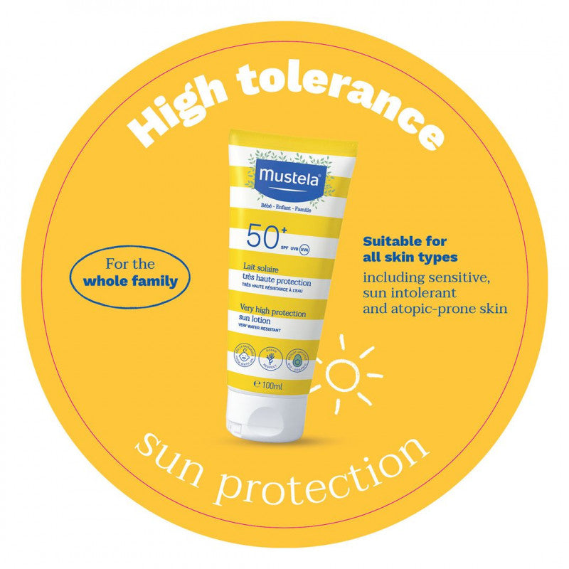 MUSTELA Very High Protection Sun Lotion spf50+