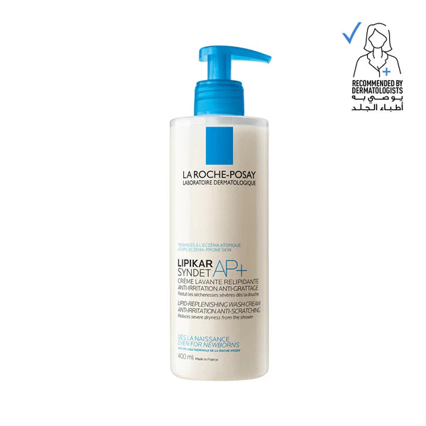 La Roche-Posay Lipikar Syndet AP+ Body Wash for Eczema Prone Skin 400ml